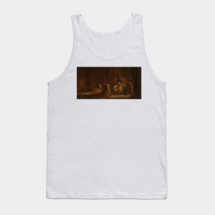A Woodland Fete by Adolphe Monticelli Tank Top